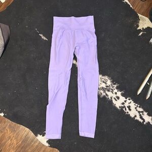 light purple workout leggings